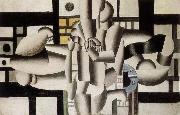 Fernard Leger Three woman and still life oil painting picture wholesale